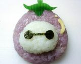 簡単キャラ弁❃ベイマックス♡米ナス作り方4写真