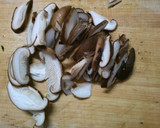 簡単　ターサイ　長ネギ　ワカメの　中華煮作り方1写真