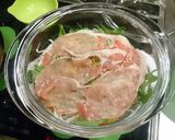 豚肉ともやしのヘルシー蒸し作り方4写真