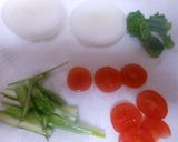 新玉葱と春野菜のとろ～りチーズ作り方1写真