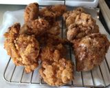 塩ヨーグルトで鶏もも唐揚げ✿生姜醤油味作り方5写真