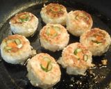 人参&アスパラの花咲くヘルシー豆腐つくね作り方5写真