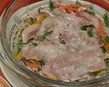 豚肉ともやしのヘルシー蒸し作り方8写真