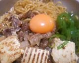 すき焼き焼きそば　　簡単私流　作り方1写真