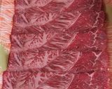 ちょっと贅沢な牛肉の水菜巻き作り方1写真