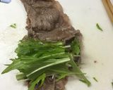 ちょっと贅沢な牛肉の水菜巻き作り方4写真