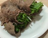 ちょっと贅沢な牛肉の水菜巻き作り方6写真