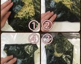 簡単！焼肉のタレでおにぎらず☆作り方5写真
