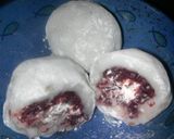 ラベンダー＆クリーム＆乾燥芋の大福作り方6写真