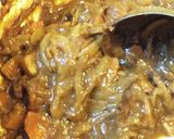 豚バラカレーうどん◆ひやあつで作り方3写真