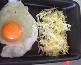 卵とキャベツでお好み焼き風玉子焼き☆作り方3写真