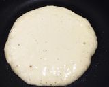 朝から幸せ♡強力粉のもっちりパンケーキ作り方5写真