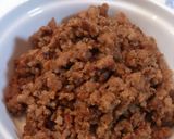 ♪ほんのりピリ辛☆肉味噌♪作り方3写真
