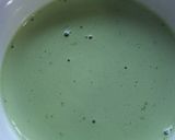 朝食※抹茶ラテ・フレンチトースト♪作り方1写真