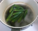 オクラと キュウリの おかかポン酢和え♪作り方3写真