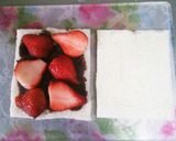 ＊フレッシュいちごとあんこのサンド＊作り方3写真