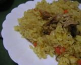 炊飯器でスパイシーサフランピラフ作り方3写真