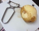 じゃがいもとウインナーの炒め物♪作り方1写真