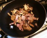 茹で玉葱と舞茸の簡単パスタ作り方1写真
