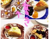 誕生日ココアパウダー☆プレートにお絵描き作り方1写真