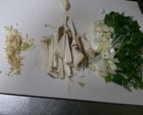 牛こまぎれ肉の簡単オイスターソース作り方1写真