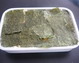 ヘルシーゆで鮭で♫　２段のり弁♡作り方6写真