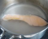 ヘルシーゆで鮭で♫　２段のり弁♡作り方1写真