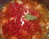 食べるスープ。鶏だんごトマト作り方3写真