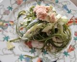 切り昆布と春キャベツのカニ缶サラダ作り方5写真