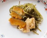 切り昆布とかぼちゃの味噌味作り方4写真