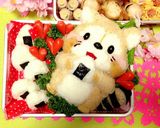 春のキャラ弁。ラスカル作り方7写真