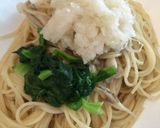 蕪ときのこの和風パスタ作り方8写真