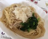蕪ときのこの和風パスタ作り方9写真