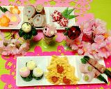 春のデコ弁にうずらのたまごのチューリップ作り方5写真