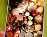 春のデコ弁にいかが？ハチとちょうちょ作り方13写真