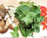 椎茸とシーチキン豆板醤煮作り方1写真