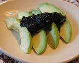 アボカドon海苔☆作り方3写真