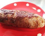 超簡単『肉巻きはし』作り方6写真