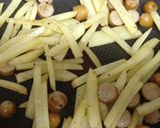 じゃがいもとウインナーの炒め物♪作り方4写真