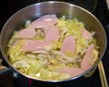焼きうどん風！たっぷりキャベツうどん♪作り方1写真
