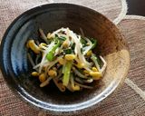 豆もやし・ニラの和え物作り方3写真