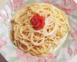 いつもの♡明太クリームパスタ作り方5写真