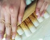 くるりん◆大葉とチーズと魚肉ロール作り方5写真