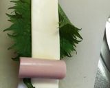 くるりん◆大葉とチーズと魚肉ロール作り方6写真