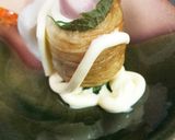 くるりん◆大葉とチーズと魚肉ロール作り方8写真