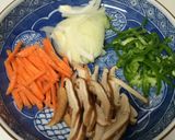 食欲そそる♫カレービーフン作り方1写真
