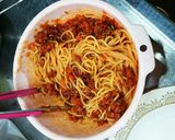 簡単昔ながら野菜沢山絶品ミートソーススパ作り方10写真