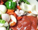 キヌアのクスクス風トマトシチューをかけて作り方13写真