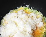 たっぷり肉野菜の餡掛けチャーハン♩作り方7写真