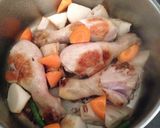 骨付き鶏で筑前煮作り方2写真